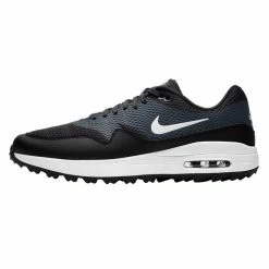 Nike Air Max 1 G Spikeless Golf Shoes 2020 -TravisMathew Shop ann0611 black white anthracite white 2 65426.1664000768
