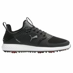 PUMA Ignite PWRADAPT Caged Golf Shoes 2020 -TravisMathew Shop ann0680 black silver 1 51009.1593161444