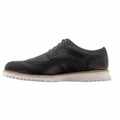 FootJoy Wing Tip Club Casual Shoes 2020 -TravisMathew Shop ann0948 all black 2 63829.1599290999