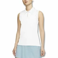 Nike Dri-Fit Ace Sleeveless Golf Polo 2020 Women -TravisMathew Shop ann1008 white 3 23941.1664007515
