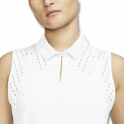 Nike Dri-Fit Ace Sleeveless Golf Polo 2020 Women -TravisMathew Shop ann1008 white 5 98773.1664007532