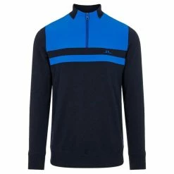 J.Lindeberg Mathis Zipped Golf Pullover 2020 -TravisMathew Shop ann1139 egyptian blue 1 41261.1603777104