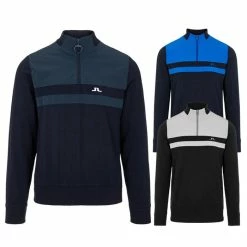 J.Lindeberg Mathis Zipped Golf Pullover 2020