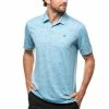 TravisMathew Good Time Charlie Golf Polo 2021 -TravisMathew Shop ann1294 heather heritage blue 1 13906.1621315021