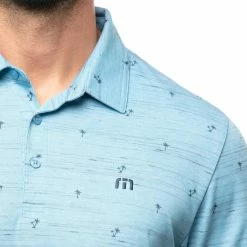 TravisMathew Good Time Charlie Golf Polo 2021 -TravisMathew Shop ann1294 heather heritage blue 4 36806.1621315042