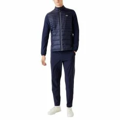 Lacoste Sport Lightweight Water-Resistant Quilted Golf Jacket 2020 -TravisMathew Shop ann1557 navy blue 4 17681.1608020066