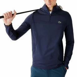 Lacoste Sport Stretch Zippered Collar Sweatshirt Golf Pullover 2020 -TravisMathew Shop ann1560 navy blue 1 2 25952.1608107403