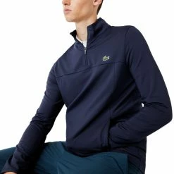 Lacoste Sport Stretch Zippered Collar Sweatshirt Golf Pullover 2020 -TravisMathew Shop ann1560 navy blue 1 5 48347.1608107468