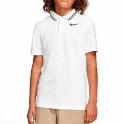 Nike Dri-FIT Victory Solid Golf Polo 2020 Boys 12 Nike Dri-FIT Victory Solid Golf Polo 2020 Boys -TravisMathew Shop ann1561 white black 1 4 92164.1664002362