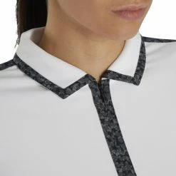 FootJoy Pique Longsleeve Sun Protection Shirt Golf Polo 2020 Women -TravisMathew Shop ann1564 white 1 4 15477.1618458516