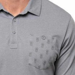 TravisMathew Can Can Golf Polo 2021 -TravisMathew Shop ann1770 heather quiet shade 4 28006.1611304694