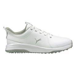 PUMA Grip Fusion Pro 3.0 Spikeless Golf Shoes 2021 -TravisMathew Shop ann1869 white silver quiet shade 1 32941.1614759859