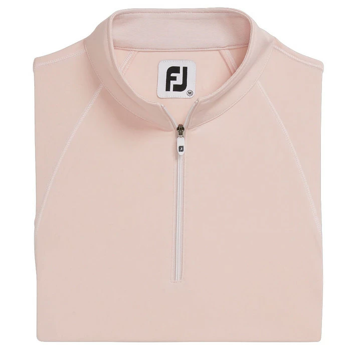 FootJoy Jersey Mini Stripe Zip Golf Pullover 2021 Women 3 FootJoy Jersey Mini Stripe Zip Golf Pullover 2021 Women