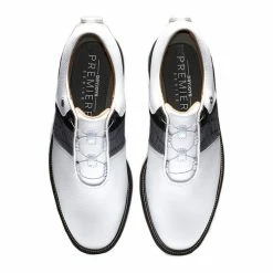 FootJoy Premiere Packard BOA Spikeless Golf Shoes 2021 -TravisMathew Shop ann2005 white gray black 6 86037.1618290724