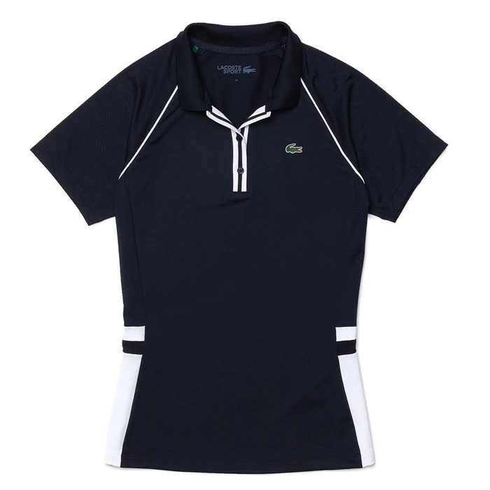 Lacoste Sport Bimaterial Breathable Stretch Tennis Golf Polo 2021 Women 4 Lacoste Sport Bimaterial Breathable Stretch Tennis Golf Polo 2021 Women - Image 2