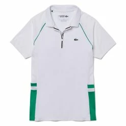 Lacoste Sport Bimaterial Breathable Stretch Tennis Golf Polo 2021 Women 10 Lacoste Sport Bimaterial Breathable Stretch Tennis Golf Polo 2021 Women -TravisMathew Shop ann2028 white palm green navy blue 2 1 80844.1618465916