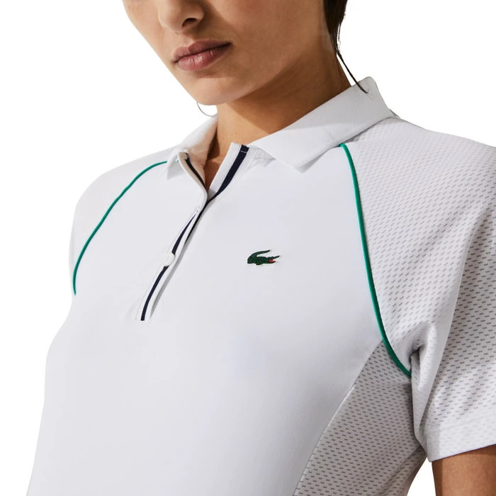 Lacoste Sport Bimaterial Breathable Stretch Tennis Golf Polo 2021 Women 6 Lacoste Sport Bimaterial Breathable Stretch Tennis Golf Polo 2021 Women - Image 4