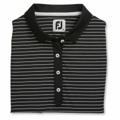 FootJoy Sleeveless Pinstripe Shirt Golf Polo 2021 Women 12 FootJoy Sleeveless Pinstripe Shirt Golf Polo 2021 Women -TravisMathew Shop ann2056 black 4 94005.1627459548