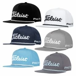 Titleist Tour Rope Flat Bill Legacy Collection Golf Cap 2021