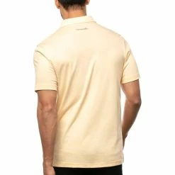 TravisMathew On Deck Golf Polo 2021 -TravisMathew Shop ann2096 heather cornsilk 3 83627.1621996123