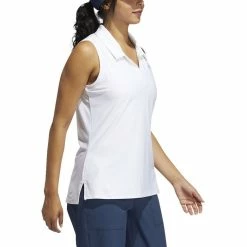 Adidas Go-To Sleeveless Golf Shirt 2021 Women -TravisMathew Shop ann2106 white 4 76907.1621996951