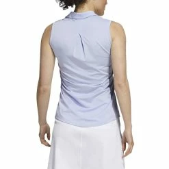 Adidas Ultimate 365 Solid Sleeveless Golf Polo 2021 Women -TravisMathew Shop ann2112 violet tone 2 16239.1626221630