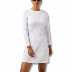 J.Lindeberg Zara Golf Dress 2021 Women -TravisMathew Shop ann2293 white 3 81947.1629359658