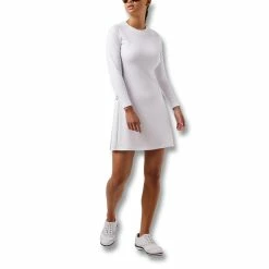 J.Lindeberg Zara Golf Dress 2021 Women -TravisMathew Shop ann2293 white 4 12239.1629359660