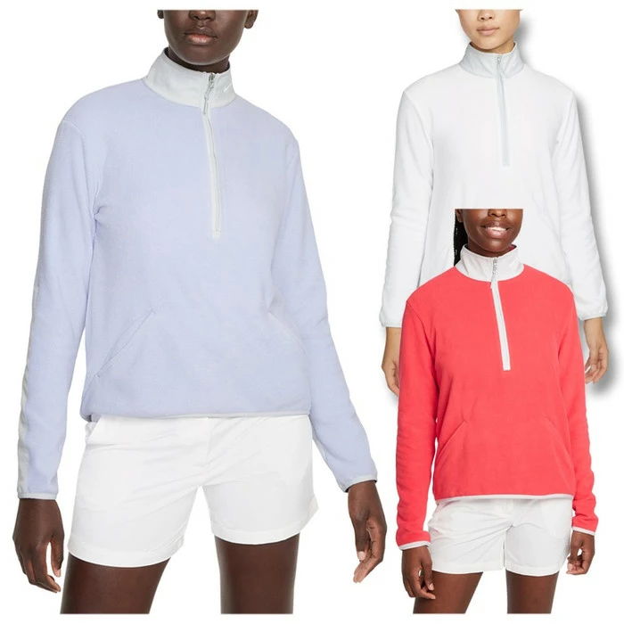 Nike Therma-FIT Victory Longsleeve 1/2-Zip Golf Pullover 2021 Women 3 Nike Therma-FIT Victory Longsleeve 1/2-Zip Golf Pullover 2021 Women