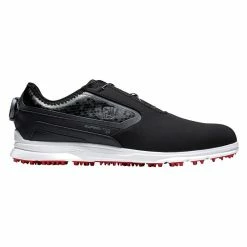 FootJoy Superlites XP BOA Spikeless Golf Shoes 2023 -TravisMathew Shop ann2572 black white red 1 36013.1635391359