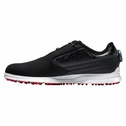 FootJoy Superlites XP BOA Spikeless Golf Shoes 2023 -TravisMathew Shop ann2572 black white red 2 40898.1635391361