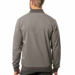 TravisMathew Asheville Golf Jacket 2021 -TravisMathew Shop ann2589 heather gray pinstripe 3 21117.1636075533