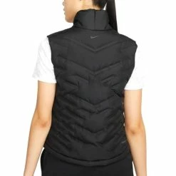 Nike Therma-FIT ADV Repel Full-Zip Gilet Golf Vest 2021 Women 10 Nike Therma-FIT ADV Repel Full-Zip Gilet Golf Vest 2021 Women -TravisMathew Shop ann2606 black dark smoke gray 2 47641.1665649346