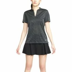 Nike Dri-FIT Victory Jacquard Golf Polo 2021 Women 11 Nike Dri-FIT Victory Jacquard Golf Polo 2021 Women -TravisMathew Shop ann2608 black dark smoke gray photon dust 3 90299.1665650393