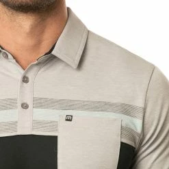 TravisMathew Salad Days Golf Polo 2022 -TravisMathew Shop ann2678 heather light gray 3 24233.1654307648