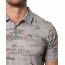 TravisMathew Skywind Golf Polo 2022 -TravisMathew Shop ann2689 heather medium gray 4 77497.1644560557
