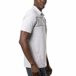TravisMathew Make Camp Golf Polo 2022 -TravisMathew Shop ann2692 heather light gray 2 12903.1654050113