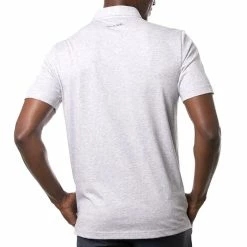 TravisMathew Make Camp Golf Polo 2022 -TravisMathew Shop ann2692 heather light gray 3 77564.1654050115