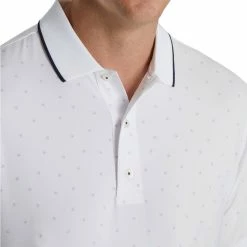 FootJoy Push Play Print Lisle Knit Collar Golf Polo 2022 12 FootJoy Push Play Print Lisle Knit Collar Golf Polo 2022 -TravisMathew Shop ann2772 white lavender 4 29930.1644561304