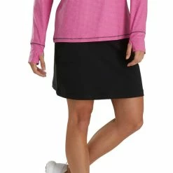 FootJoy Knit Golf Skort 2022 Women -TravisMathew Shop ann2779 black 2 66564.1646210073