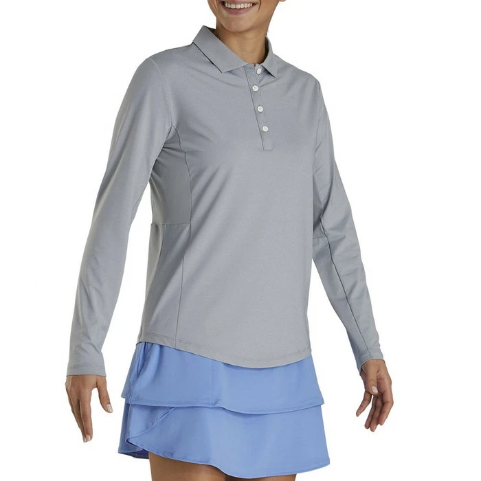 FootJoy Longsleeve Sun Protection Golf Polo 2022 Women 8 FootJoy Longsleeve Sun Protection Golf Polo 2022 Women - Image 6