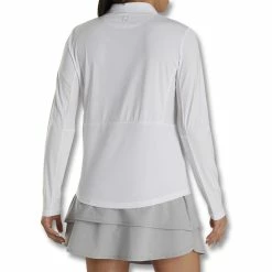FootJoy Longsleeve Sun Protection Golf Polo 2022 Women 11 FootJoy Longsleeve Sun Protection Golf Polo 2022 Women -TravisMathew Shop ann2780 white 3 14788.1646794736