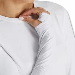 FootJoy Longsleeve Golf Baselayer 2022 Women 12 FootJoy Longsleeve Golf Baselayer 2022 Women -TravisMathew Shop ann2781 white 4 88451.1646795117