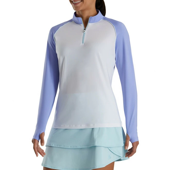 FootJoy Longsleeve Sun Protection Golf Pullover 2022 Women 4 FootJoy Longsleeve Sun Protection Golf Pullover 2022 Women - Image 2