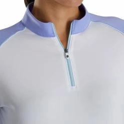 FootJoy Longsleeve Sun Protection Golf Pullover 2022 Women 9 FootJoy Longsleeve Sun Protection Golf Pullover 2022 Women -TravisMathew Shop ann2791 white violet 4 22921.1646464826