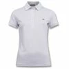 J.Lindeberg Alaya Jacquard Golf Polo 2022 Women -TravisMathew Shop ann2822 white jacquard bridge monogram 1 1 97402.1647052870