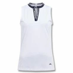 J.Lindeberg Leya Sleeveless Golf Polo 2022 Women -TravisMathew Shop ann2828 white 1 32165.1648169450