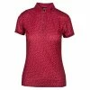 J.Lindeberg Tour Tech Print Golf Polo 2022 Women -TravisMathew Shop ann2833 hot pink bridge 1 55909.1647497558