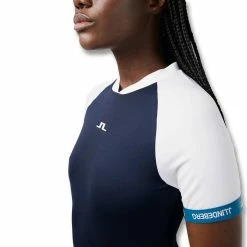 J.Lindeberg Sienna Golf Shirt 2022 Women -TravisMathew Shop ann2845 jl navy 5 02488.1649401149