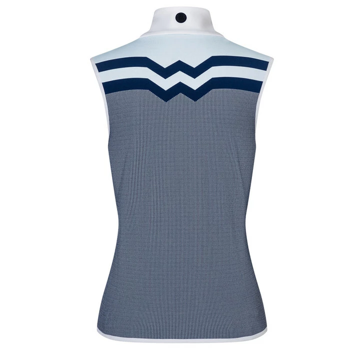 Bogner Wanya Sleeveless Golf Polo 2022 Women 5 Bogner Wanya Sleeveless Golf Polo 2022 Women - Image 3